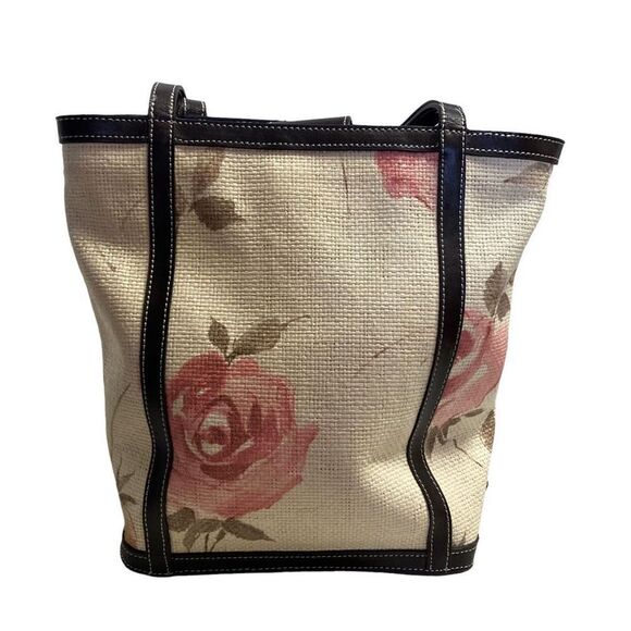 MAXX New York Floral Handbag Cream & Pink - Picture 3 of 12